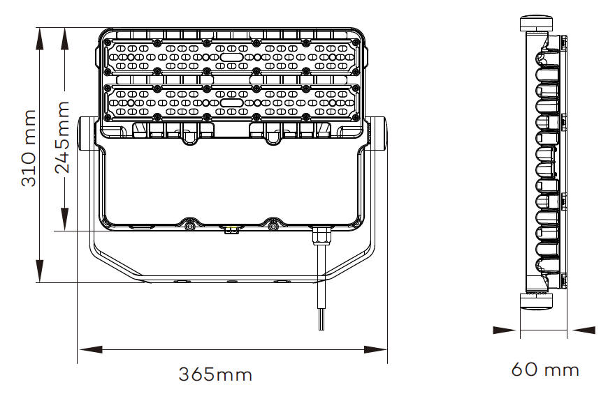 100W Module LED Flood Light