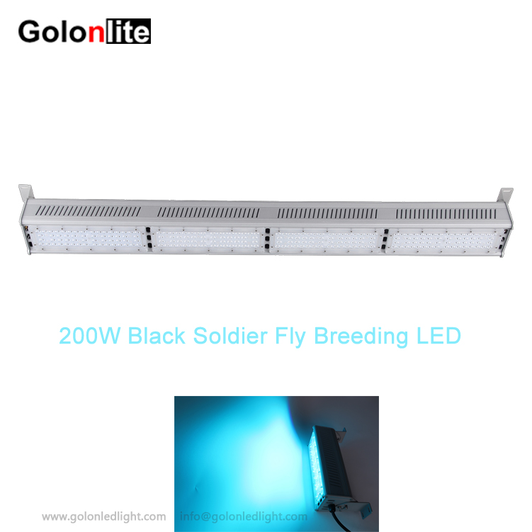 Black Soldier Fly Mating LED Light 200W