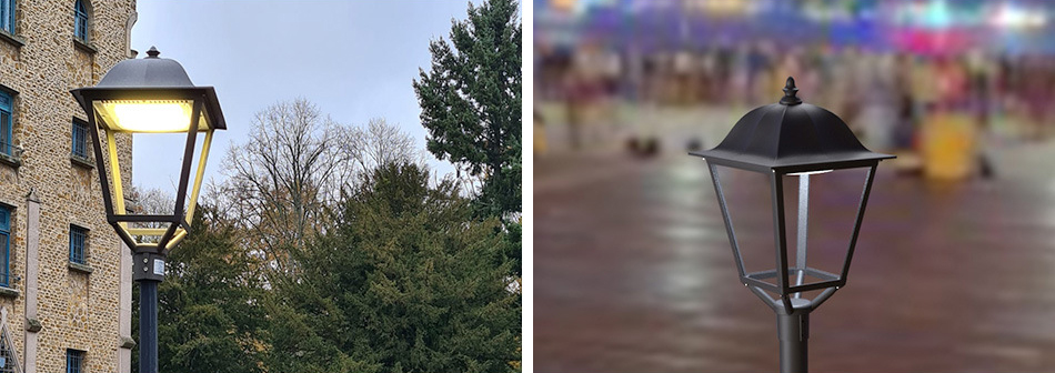 60W LED Post Top Pole Lights LED Circular Area Light