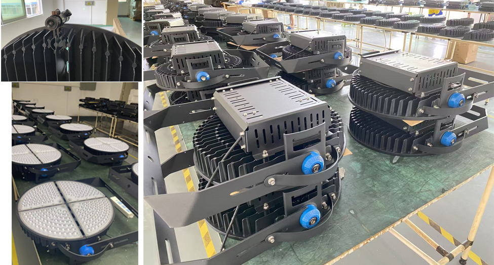 1600W LED Round Floodlight For Sport Lighting