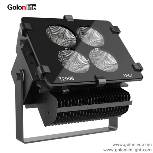 200W Outdoor LED Spotlight 15° 30° 60° 110Lm/W