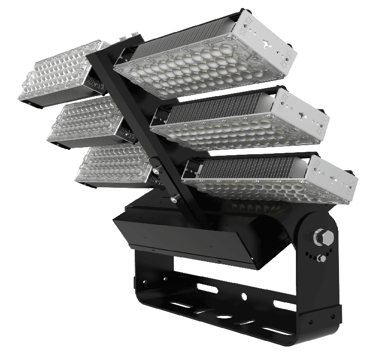 600W LED Sports Light Fixtures For Tennies Court Lighting LED Sports