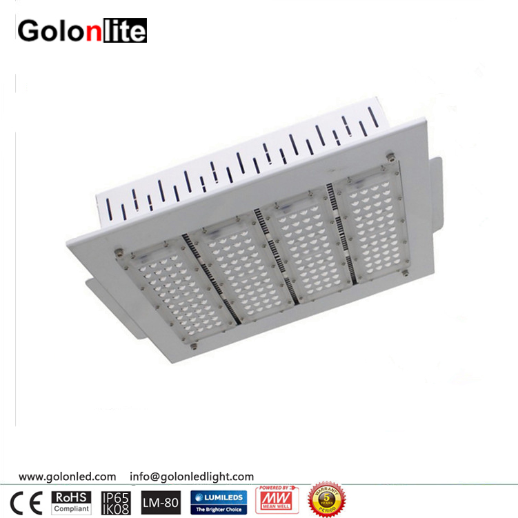 150W LED Recessed Canopy Light For Gas Station Lighting
