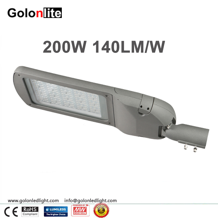 200W LED Street Ligh 150Lm/W Road Lamp