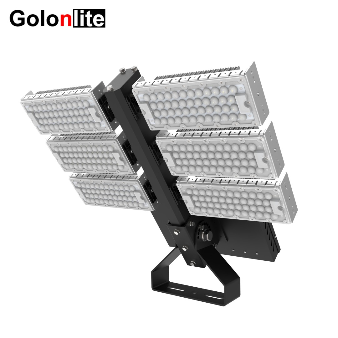  720 Watts Rotating Led Stadium Flood Light For High Mast Lighting, Sports Stadium Lighting